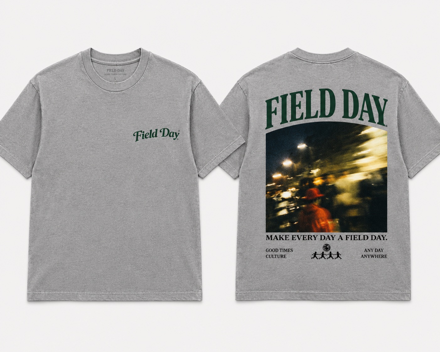 Field Day Classic Tee — front and back